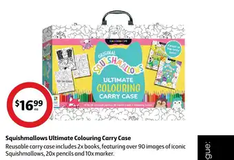 Squishmallows Ultimate Colouring Carry Case