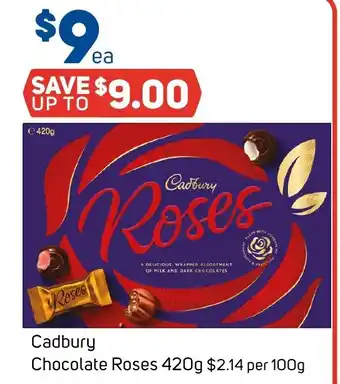Foodland Cadbury Chocolate Roses 420g offer