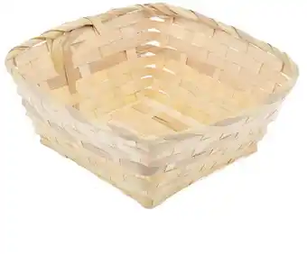 Cheap as Chips Weave Basket Natural 20x20x10cm offer