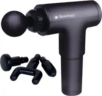 Cheap as Chips Remology Impact Therapy Percussive Massage Gun with 4 Head Attachments offer