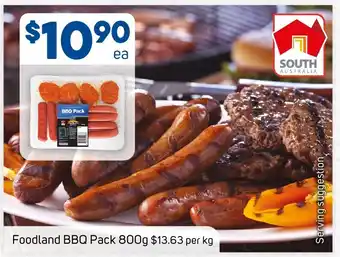 Foodland Foodland BBQ Pack 800g offer