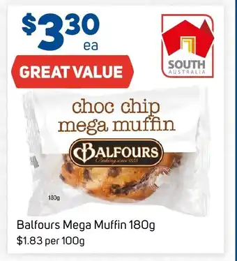 Foodland Balfours Mega Muffin 180g offer