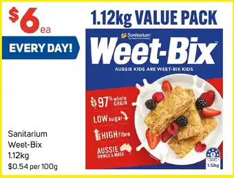 Foodland Sanitarium Weet-Bix 1.12kg offer