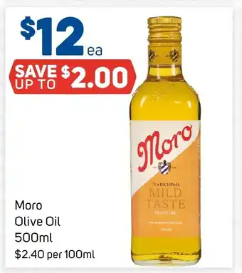 Foodland Moro Olive Oil 500mL offer