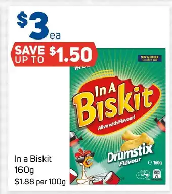 Foodland In a Biskit 160g offer