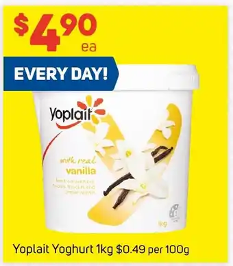 Foodland Yoplait Yoghurt 1kg offer