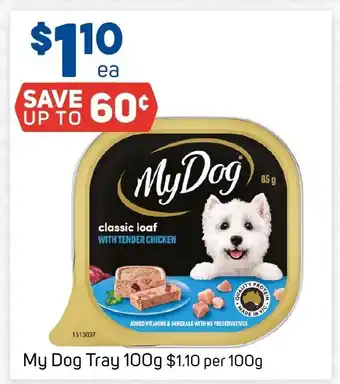 Foodland My Dog Tray 100g offer