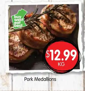 Spudshed Pork Medallions offer