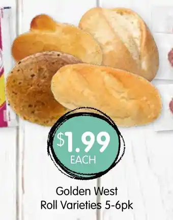 Spudshed Golden West Roll Varieties 5-6pk offer