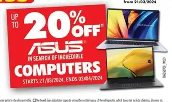 The Good Guys ASUS offer