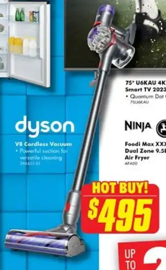 The Good Guys V8 Cordless Vacuum offer