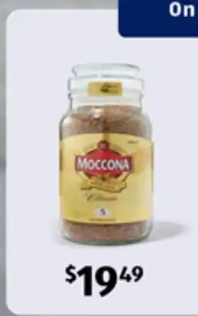 ALDI Moccona Instant Freeze Dried Coffee 400g offer