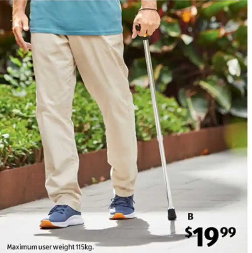 NonFoldable Walking Stick offer at ALDI