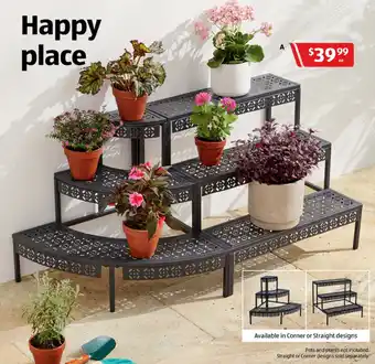 ALDI Decorative Flower Steps offer