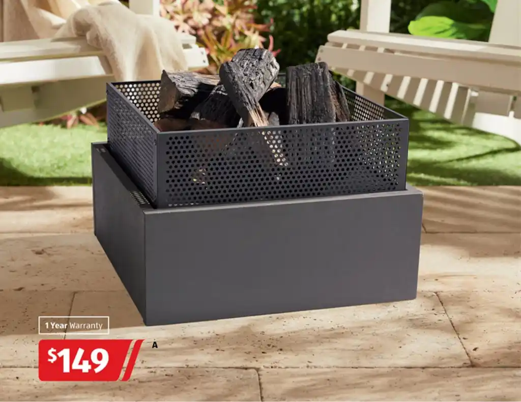 Cement Look Fire Pit offer at ALDI