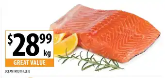 Supabarn OCEAN TROUT FILLETS offer