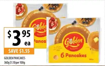 Supabarn GOLDEN PANCAKES 360g offer