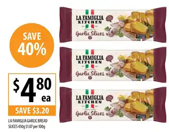 Supabarn LA FAMIGLIA KITCHEN offer