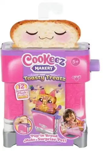 Kmart Cookeez Makery Toasty Treatz Playset - Assorted offer