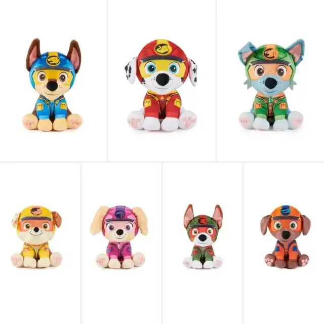 Kmart Nickelodeon PAW Patrol The Mighty Movie Basic Plush - Assorted offer