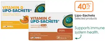 Soul Pattinson Chemist Lipo-Sachets Selected products offer