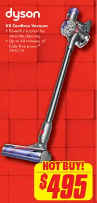 The Good Guys dyson V8 Cordless Vacuum offer