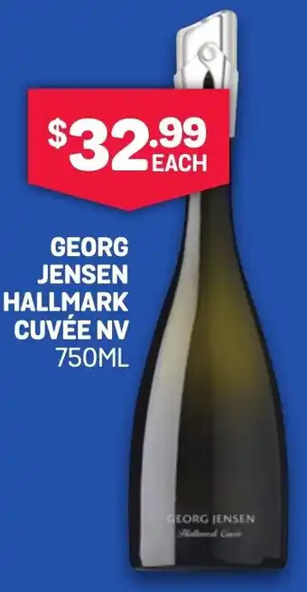 SipnSave GEORG JENSEN HALLMARK CUVÉE NV 750ML offer