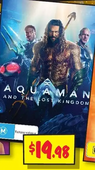 JB Hi-Fi AQUAMAN AND THE LOST KINGDOM offer