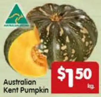 Spar Australian Kent Pumpkin per kg offer