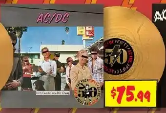 JB Hi-Fi AC/DC Dirty Deeds Done Dirt Cheap offer