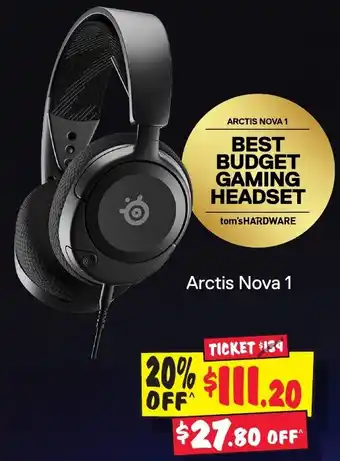 JB Hi-Fi Arctis Nova 1 offer