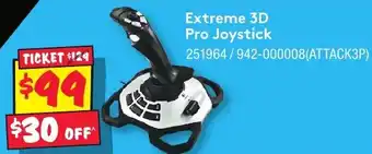 JB Hi-Fi Extreme 3D Pro Joystick offer