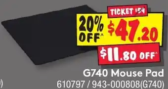G740 Mouse Pad