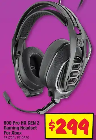 JB Hi-Fi 800 Pro HX GEN 2 Gaming Headset For Xbox offer