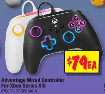 JB Hi-Fi Advantage Wired Controller For Xbox Series XIS offer