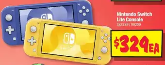 JB Hi-Fi Nintendo Switch Lite Console offer