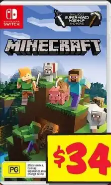 JB Hi-Fi MINECRAFT offer