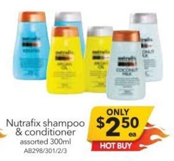 Cheap as Chips Nutrafix Shampoo & Conditioner 300ml offer