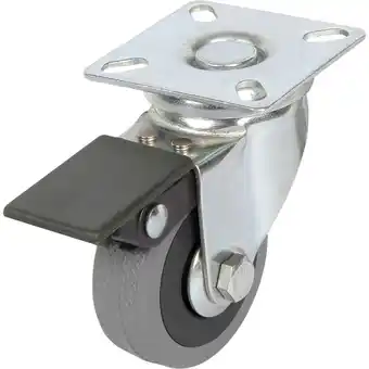 SuperCheap Auto SCA Castor Wheel - 50 x 17mm, Plastic Brake, Swivel offer
