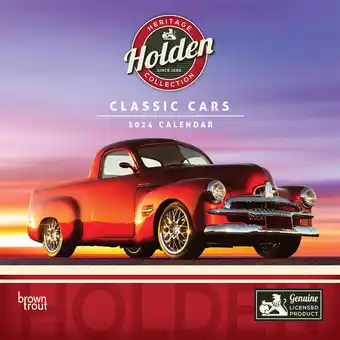 SuperCheap Auto Classic Holden Cars 2024 Calendar Square offer