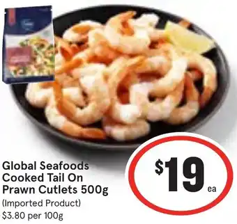 Ritchies Global Seafoods Cooked Tail On Prawn Cutlets 500g offer