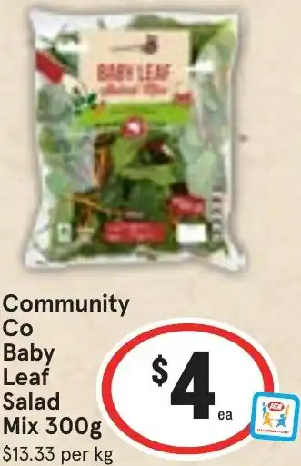 Ritchies Community Co Baby Leaf Salad Mix 300g offer