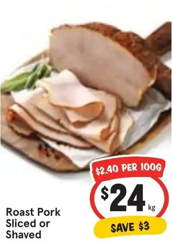 Ritchies Roast Pork Sliced or Shaved offer