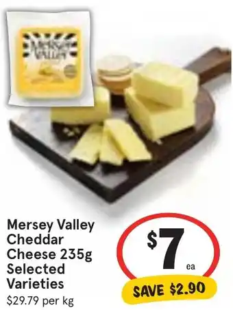 Ritchies Mersey Valley Cheddar Cheese 235g offer