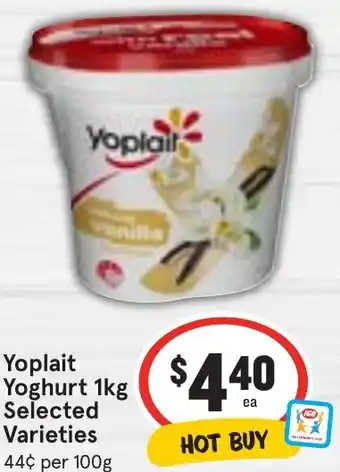 Ritchies Yoplait Yoghurt 1kg offer