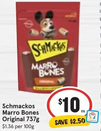 Ritchies Schmackos Marro Bones Original 737g offer