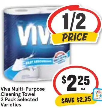 Ritchies Viva Multi-Purpose Cleaning Towel 2 Pack offer