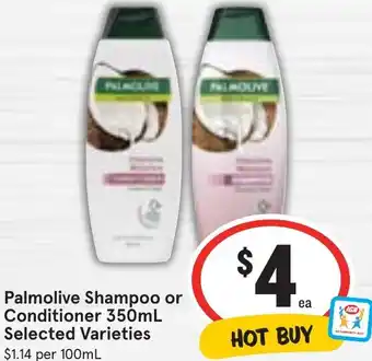 Ritchies Palmolive Shampoo or Conditioner 350mL offer