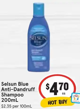 Selsun Blue Anti-Dandruff Shampoo 200mL