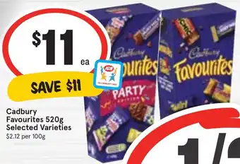 Ritchies Cadbury Favourites 520g offer